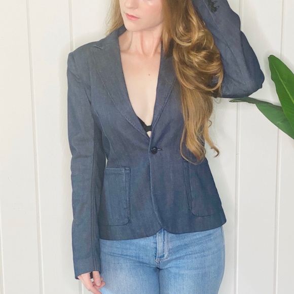 Diesel Denim Blazer (Made in Italy, size S) - Picture 8 of 15